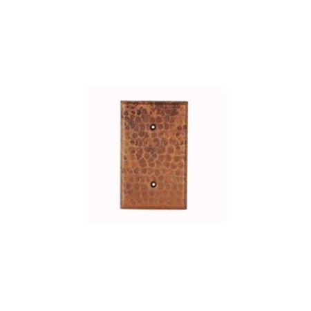 PREMIER COPPER PRODUCTS Premier Copper Products SB1 Blank Metal Wall Plate - Oil-Rubbed Bronze SB1